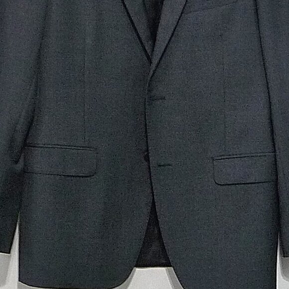 DKNY BLAZER SUIT JACKET WOOL SIZE 40R - Picture 4 of 14